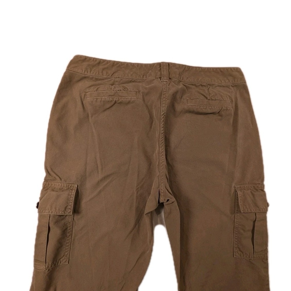 Brooks Brothers 1818 Women's 10 Olive Cargo Utility Pant Straight Pockets - Picture 4 of 12